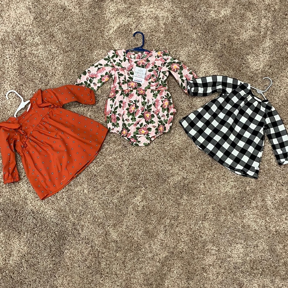 Rufflebutts tunics and romper